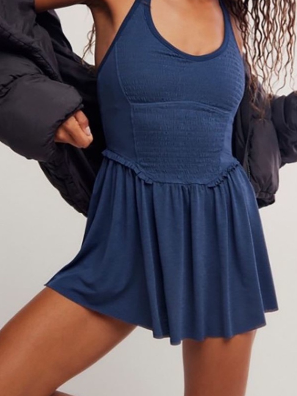 FP Movement by Free People Smockin’ Hot Mini Athletic Dress NWOT - Picture 3 of 10